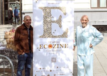 Presentación del Ecozine Film Festival en Zaragoza, con actividades artísticas y promoción de cine ambiental internacional.