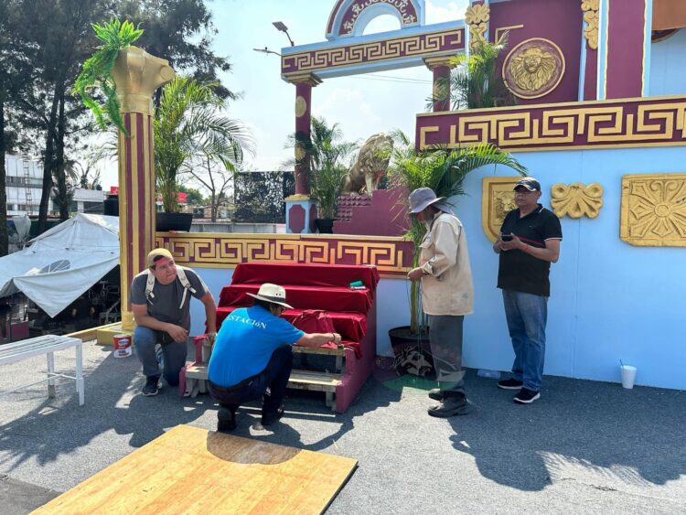 Jueves Santo: Iztapalapa ultima detalles para la representación