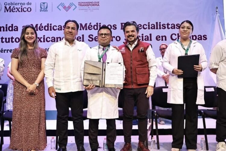IMSS Chiapas incorpora 371 médicos especialistas a hospitales