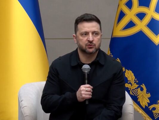 No confiamos en las declaraciones de Rusia, respondió el presidente de Ucrania, Volodimir Zelensk