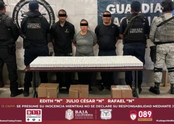 Autoridades de seguridad decomisaron en Tijuana un cargamento de más de 49 mil tabletas de Alprazolam, medicamento controlado