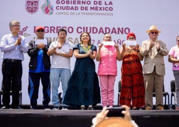 Entrega de apoyos por Ingreso Ciudadano Universal en la CDMX
