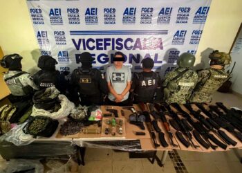En Oaxaca, las fuerzas de seguridad estatal y federal capturaron a un jefe de plaza vinculado con el Cártel Jalisco Nueva Generación (CJNG).