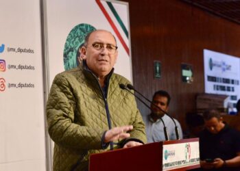 El diputado federal Rubén Moreira impulsa una iniciativa para echar para atrás decisión de bloquear cuentas bancarias AMEXI/FOTO/ Fracción Parlamentaria del PRI en Diputados