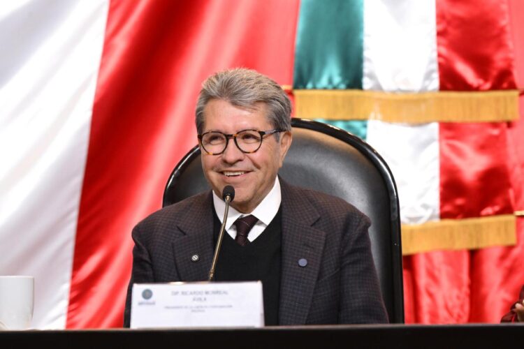 Coordinador de los dipuados de Morena, Ricardo Monreal Ávila