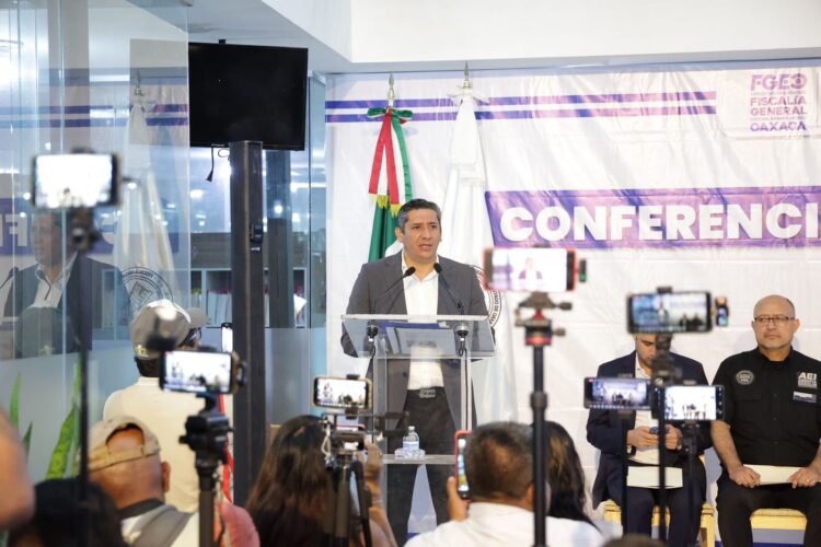 Grupo de asaltantes detenido en Oaxaca.