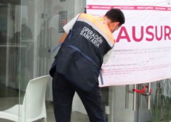 lausuran una clínica privada donde se suministraban sueros vitaminados, y emite una alerta para evitar su uso en la población civil.