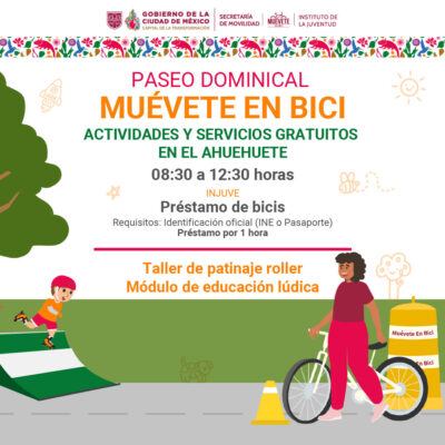 Beneficios del programa Muévete en Bici