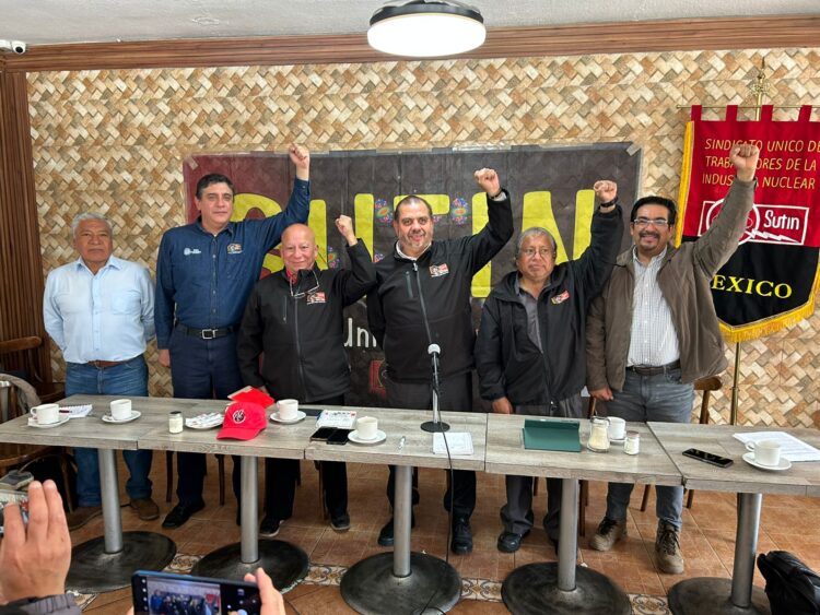 El SUTIN informa que emplazaron a huelga al Instituto Nacional de Investigaciones Nucleares (ININ) para el próximo 30 de mayo.