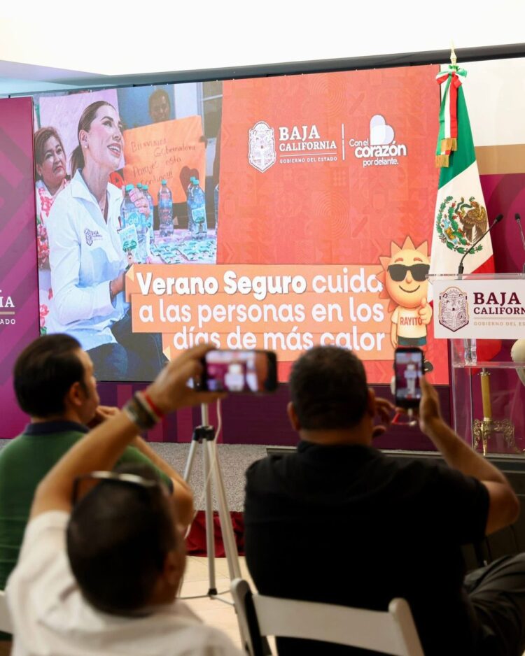 a gobernadora de Baja California, Marina del Pilar Ávila Olmeda puso en marcha el operativo “Verano Seguro”.