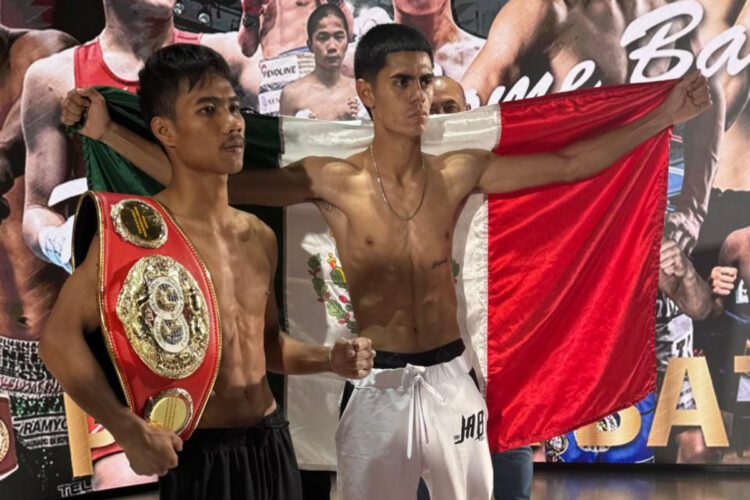 Yoreme Mendoza y Thanongsak Simsri