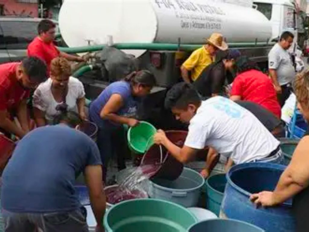 Falta de agua: un problema que no cede.