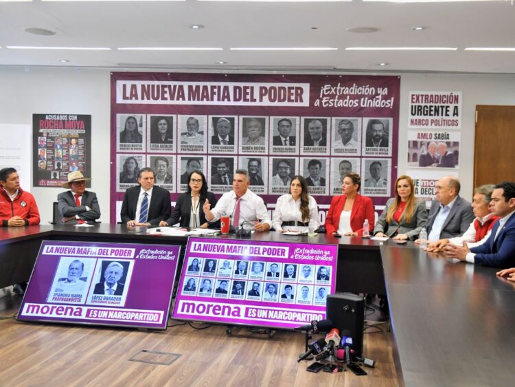 Alejandro Moreno considera a Morena organización narco terrorista.