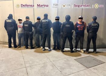 Detienen en la CDMX a cuatro sujetos con más de una tonelada de droga