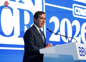 El presidente de BBVA, Carlos Torres en la Reunión Nacional de Consejeros Regionales 2026.