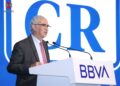 Santiago Levy durante su participación en la Reunión Nacional de Consejeros Regionales 2026 de BBVA.