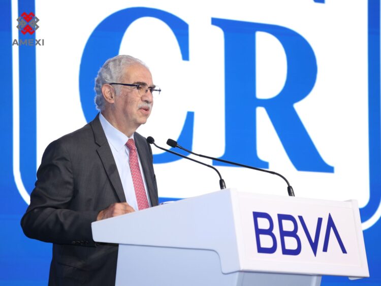 Santiago Levy durante su participación en la Reunión Nacional de Consejeros Regionales 2026 de BBVA.