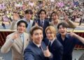BTS lanzará un video exclusivo con imágenes inéditas de su visita a Palacio Nacional y su paso por la CDMX durante la gira ARIRANG. | AMEXI/FOTO: RRSS