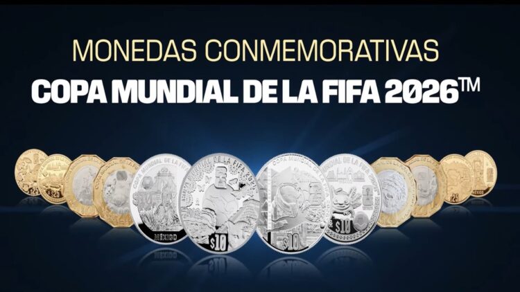 Banco de México lanza monedas conmemorativas del Mundial 2026