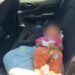 Bebé abandonado en taxi de aplicación en Ecatepec. AMEXI / Foto: Especial