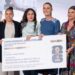 Brugada y Sheinbaum entregan boletos del Mundial a jóvenes