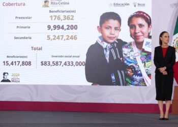 CNTE y becas, temas educativos en la Conferencia del Pueblo