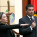 Yeraldine Bonilla Valverde, gobernadora interina de Sinaloa, tras la licencia de Rubén Rocha