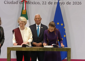 México y UE firman acuerdo comercial renovado