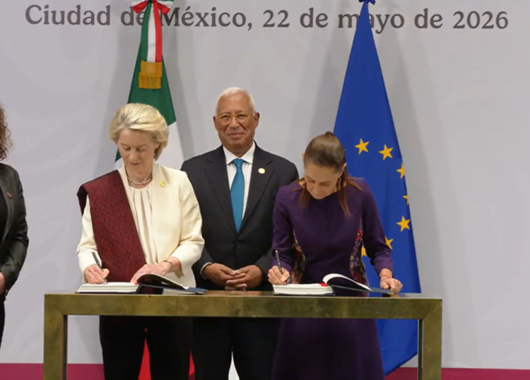 México y UE firman acuerdo comercial renovado