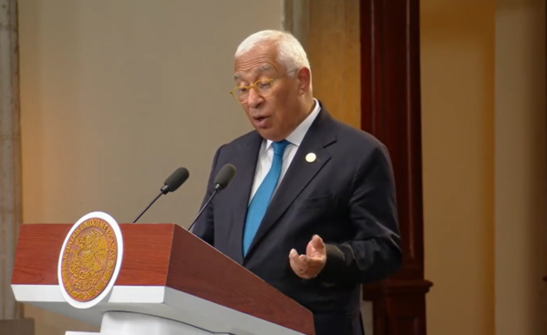 António Costa, señaló la confianza que Europa tiene en México.