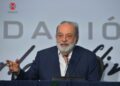 Conferencia de prensa del Ingeniero Carlos Slim en 2026.