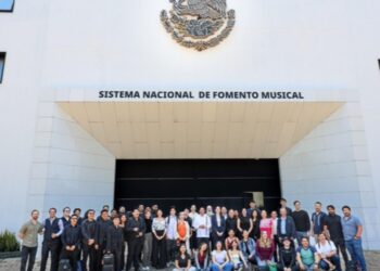 Los Pinos inaugura la nueva sede del SNFM con salas acústicas y espacios para formar a jóvenes músicos de México en la Casa Ruiz Cortines. | AMEXI/FOTO: cultura.gob.mx