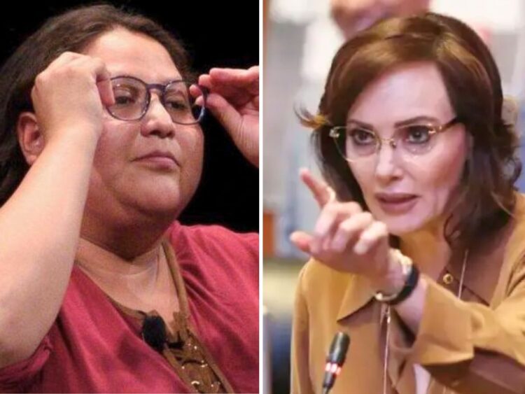 Citlalli Hernández y Lilly Téllez