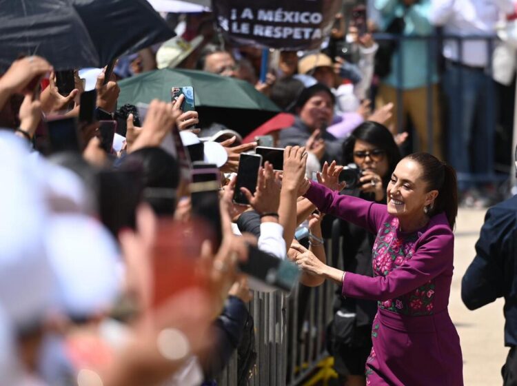 Claudia Sheinbaum reitera a la CNTE compromiso de eliminar la USICAMM