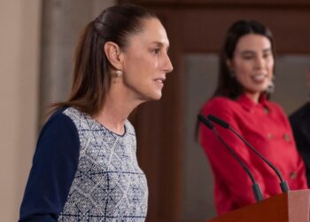 Cuentas Claudia Sheinbaum en la conferencia del 15 de mayo de 2026. AMEXI Foto Presidencia