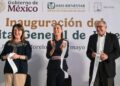 Servicio Universal de Salud Claudia Sheinbaun en la inauguracion del hospital general de Jiutepec, Morelos. AMEXI Foto Cortesia