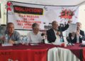 Arturo Zayún González, en Conferencia de Prensa, para dar respuesta al llamado de la STPS de trabajar una ruta de solución a la huelga del Nacional Monte de Piedad