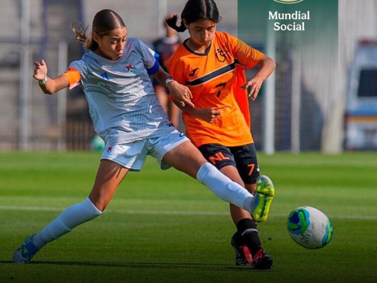 Mundialito Social Copa Conade. Jugadoras en finales. AMEXI Foto Cortesia Conade