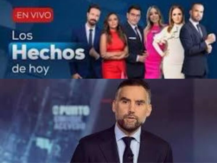 Pantallas de televisión muestran distintos programas de análisis y noticias que representan la diversidad informativa en la televisión mexicana actual.