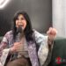 María Conchita Alonso posa sonriente durante una entrevista en la que habló de su nuevo disco con La Sonora Santanera y su documental biográfico.