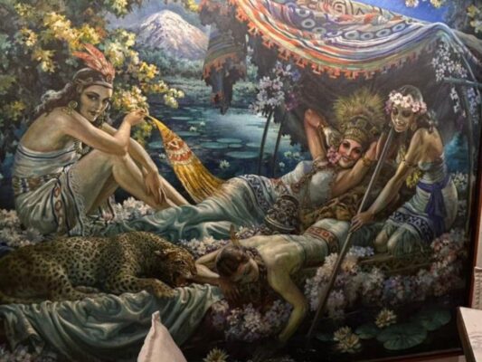 Obras de arte latinoamericano exhibidas en Morton Subastas, con piezas de Diego Rivera, Rufino Tamayo y David Alfaro Siqueiros.