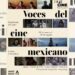 Cartel del ciclo Voces del cine mexicano dedicado al diseño de vestuario, con imágenes de películas nacionales y diseñadoras participantes.