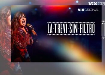 Gloria Trevi posa durante un evento promocional de La Trevi sin filtro, serie documental que recibió varios premios Telly Awards por dirección, edición y cinematografía.
