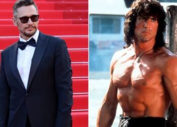 James Franco aparece durante un evento público mientras prepara su regreso a Hollywood con un proyecto relacionado con la franquicia Rambo.