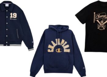 Conjunto de ropa casual para hombre con sudadera, jogger y sneakers de estilo urbano inspirados en moda deportiva para celebrar el Día del Padre.