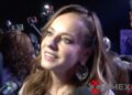La actriz Gaby Platas posa durante la presentación de la telenovela Guardián de mi Vida, donde habló sobre el apoyo que ha recibido de la producción y el proceso legal que mantiene contra Francisco de la O.