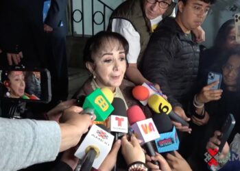 María Antonieta de las Nieves, caracterizada como La Chilindrina, durante una entrevista en la que habló de su trayectoria y legado artístico.