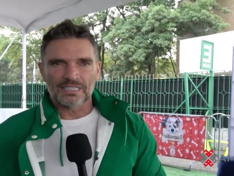 Julián Gil durante un encuentro con medios, donde habló sobre Irina Baeva, su nueva telenovela y el Mundial 2026.
