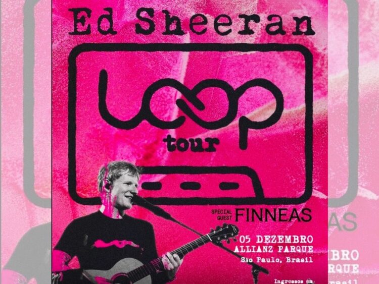 Ed Sheeran abrió una segunda fecha en São Paulo tras agotar boletos de su “Loop Tour” en Brasil. | AMEXI/FOTO: Cortesía