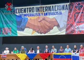 Encuentro Nacional antimperialista. AMEXI Foto Florentino López